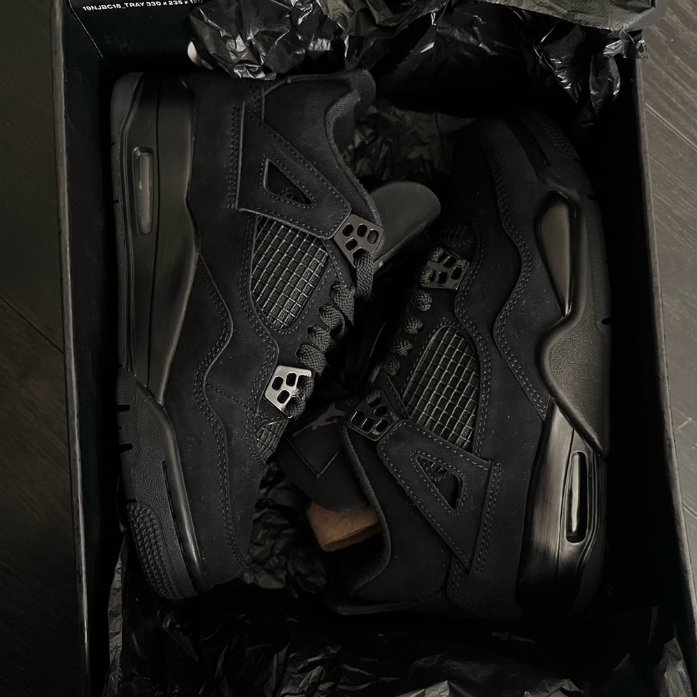 Jordan Men's All-Black Retro Sneakers